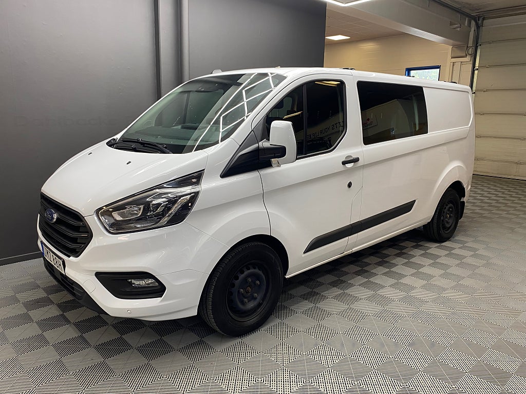 Ford transit Custom 340 Crew Van / 6-Sits / Drag