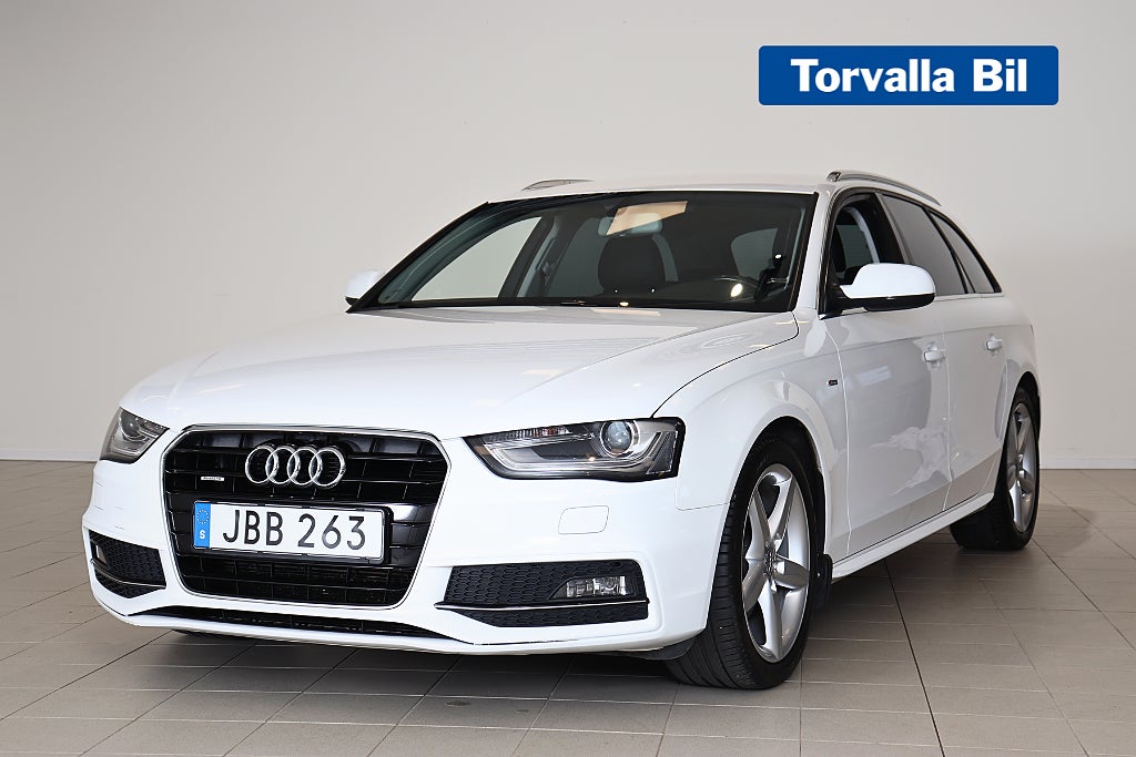 Audi A4 Avant 2.0 TDI 150hk Man quattro S-Line Drag Värmare
