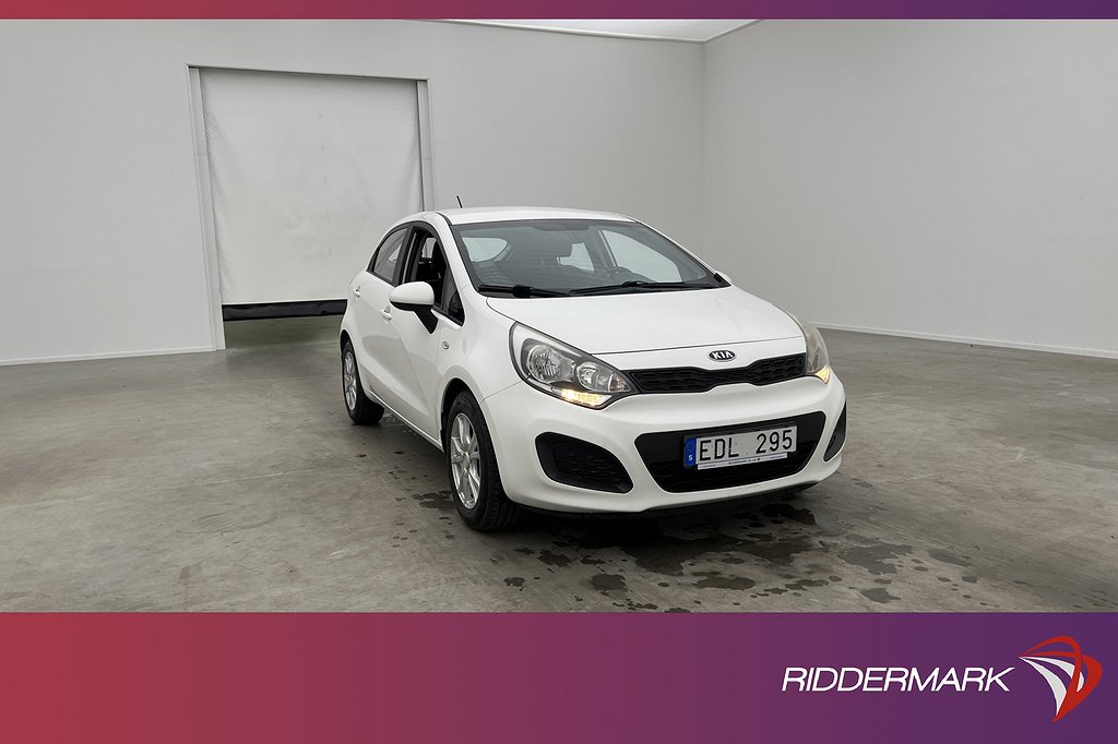 Kia Rio 1.2 CVVT 84hk Farthållare Lågskatt 0,51L/Mil