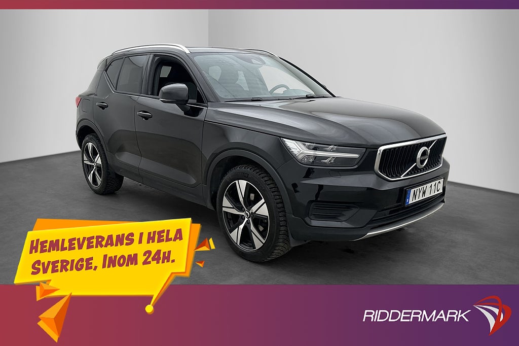 Volvo XC40 Momentum T3 163hk Pano Värmare Keyless VOC