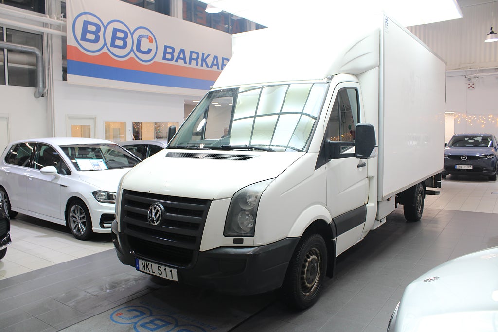 Volkswagen crafter Chassi 35 2.5 BlueTDI CR Volym skåp max bakgavellyft
