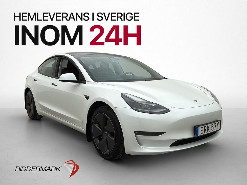 Tesla Model 3 Long Range AWD Kamera Pano Skinn Navi AP
