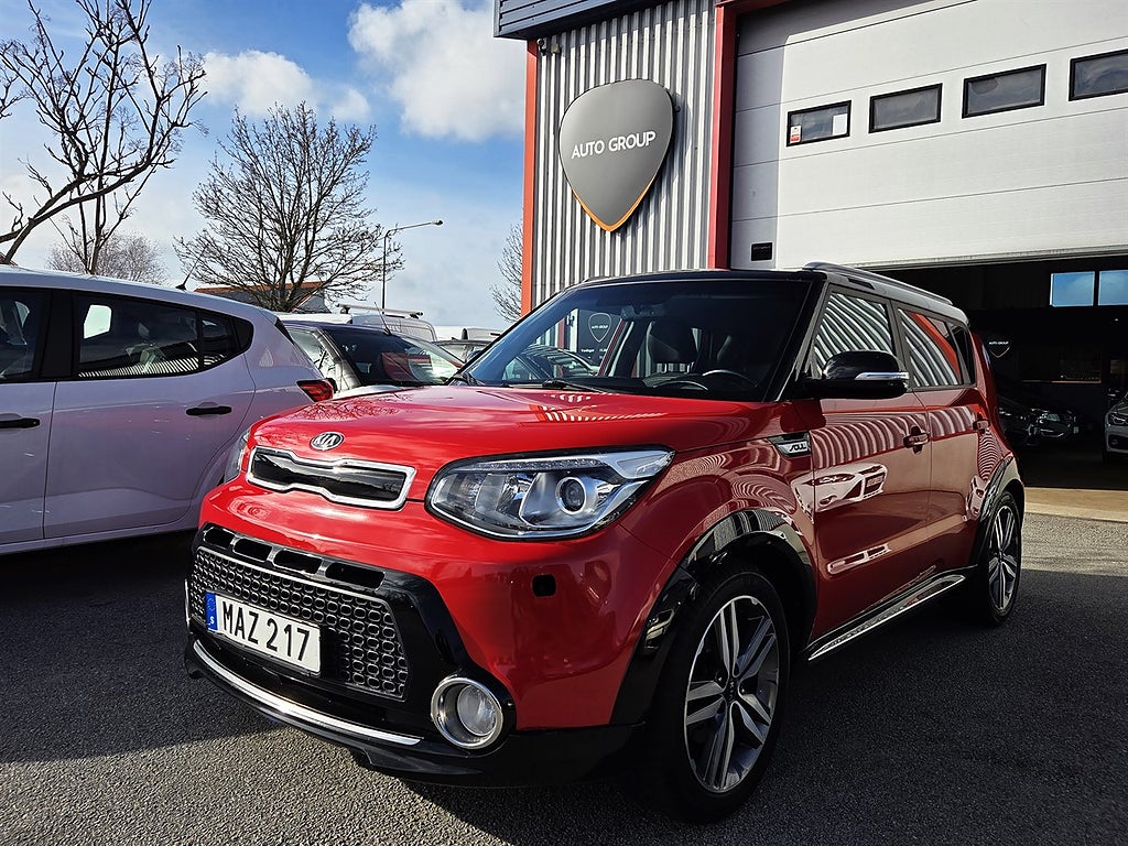 Kia Soul 1.6 CRDi DCT, 136hk GLS Nyservad Nybesiktad