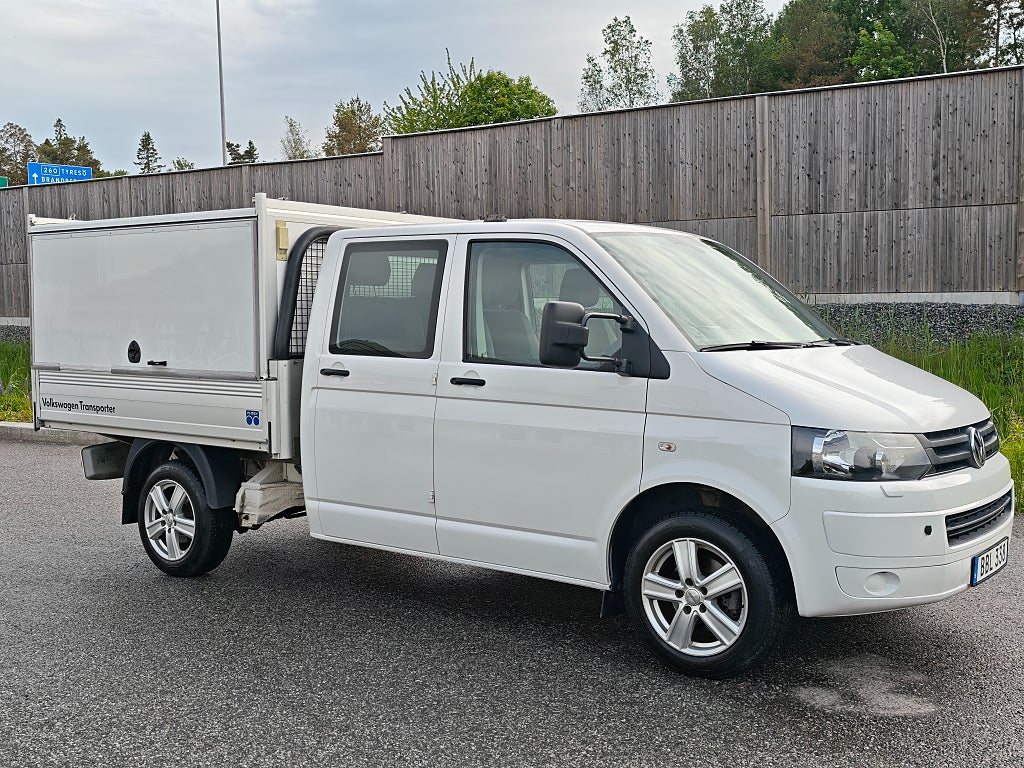 Volkswagen Transporter Dubbelhytt 2.0 TDI 4Motion 5-Sits D-värmare Drag 
