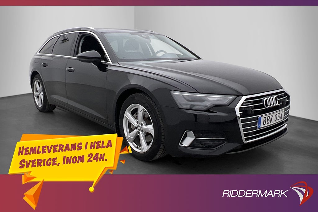 Audi A6 40 TDI 204hk Quattro Proline Värm CarPlay Navi Drag