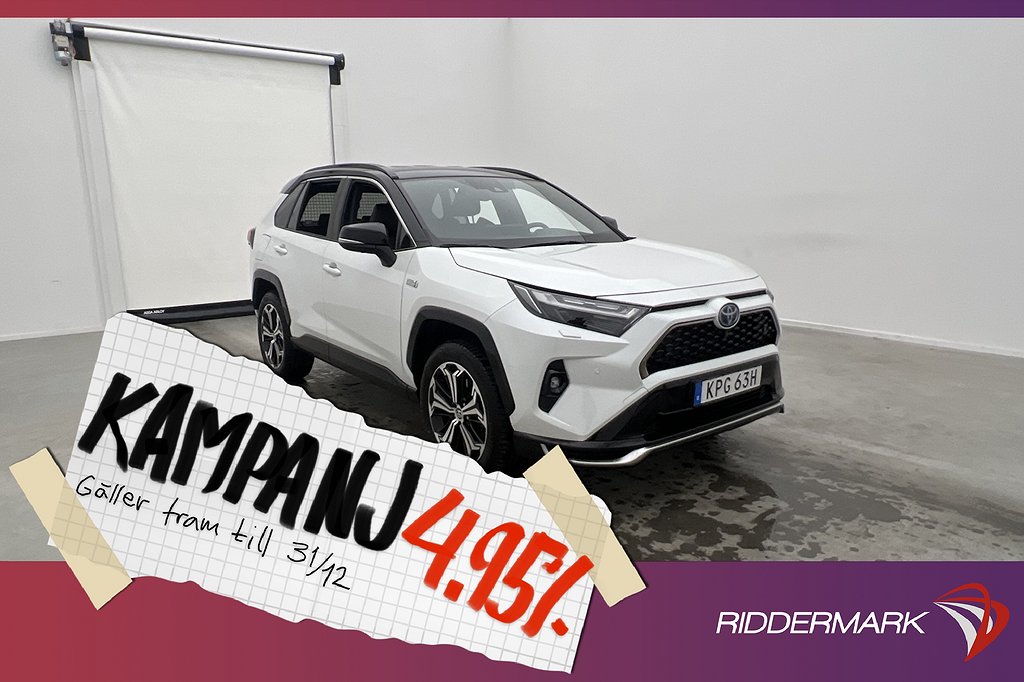 Toyota RAV4 Plug-in AWD 306hk Style Premium H 4,95% Ränta