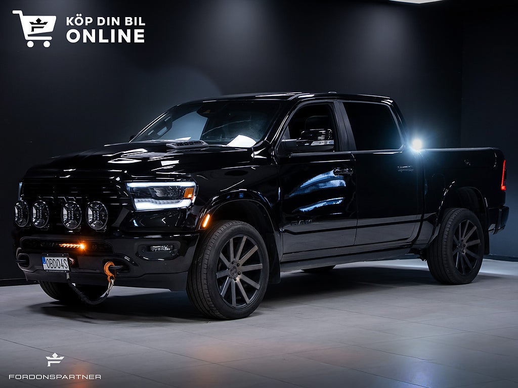 Dodge RAM 1500 Crew Cab 5,7 V8 LARAMIE NIGHT PANO VINSCH LEASEBAR