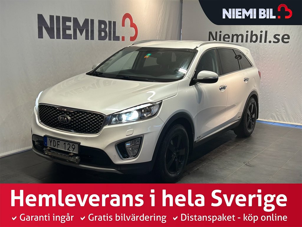 Kia Sorento 2.2 CRDi AWD Business 7-sits/Kamera/MoK/Drag/SoV