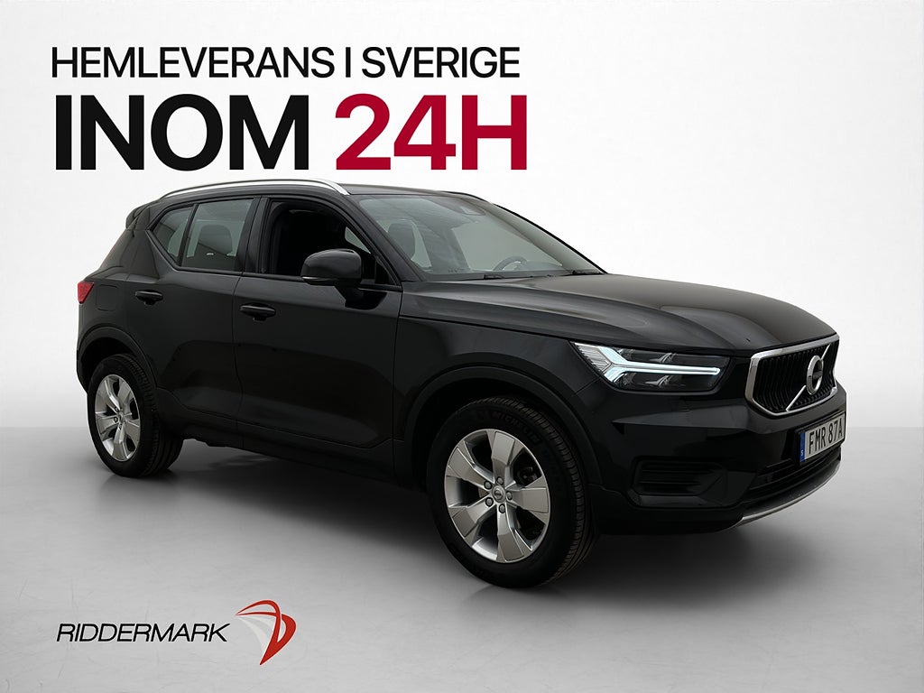 Volvo XC40 T2 129hk Momentum VOC P-Värmare Navi Carplay