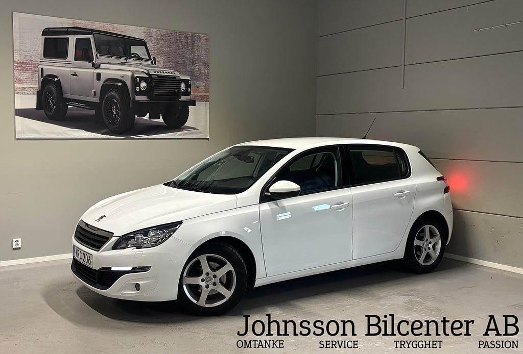 Peugeot 308 1.2 PureTech 130 Active 1 ägare Kamrem bytt P-sensorer 