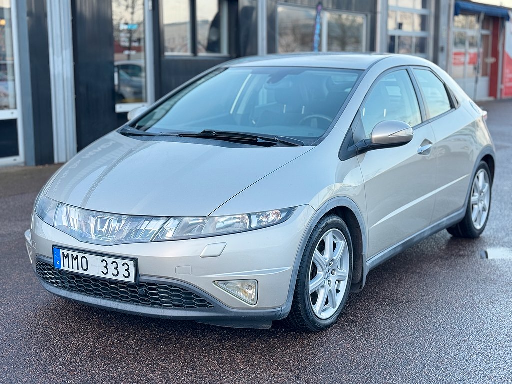 Honda Civic 2.2 i-CTDi 140hk Sport | Lågmil