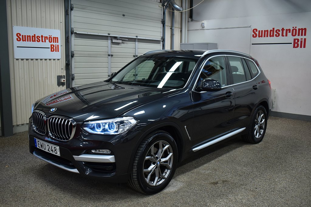 BMW X3 xDrive20d 190Hk X-Line Värmare/Vinterhjul Steptronic