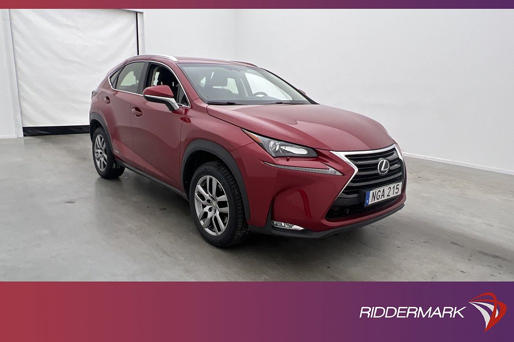 Lexus NX 300h AWD 197hk Comfort Värmare Skinn Kamera Drag