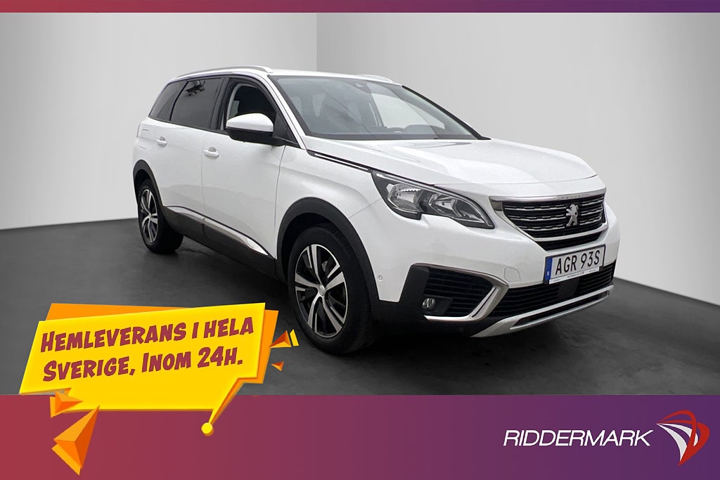 Peugeot 5008 1.2 131hk Allure 7-Sits Cockpit CarPlay Drag