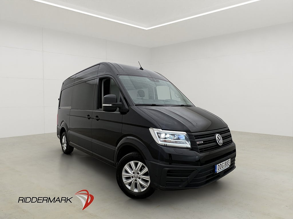 Volkswagen crafter Dubbelhytt L2H2 4M Värm Drag Kamera Moms