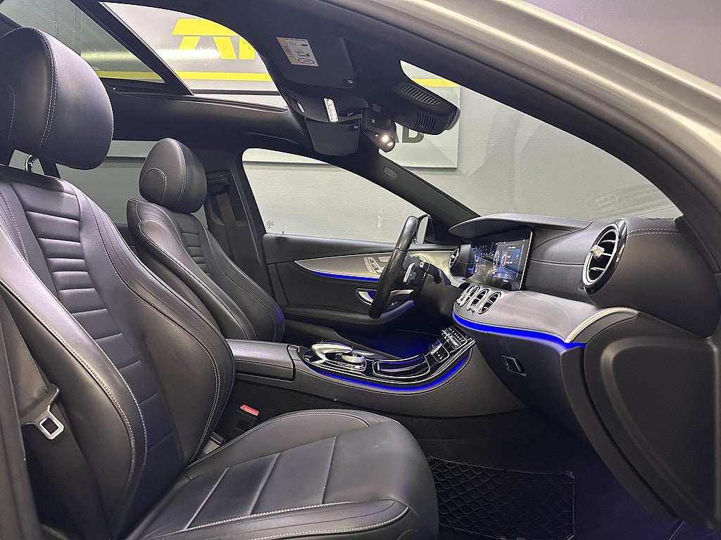 Mercedes-Benz E 250 T 9G-Tronic AMG Line/Wide/Pano/Burmest/Drag/Värmare
