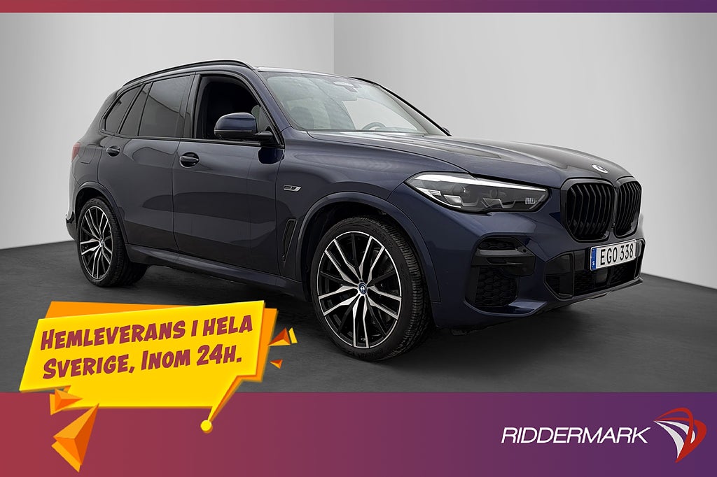 BMW X5 xDrive45e 394hk M-Sport Pano H/K 360° HUD  Drag MOMS