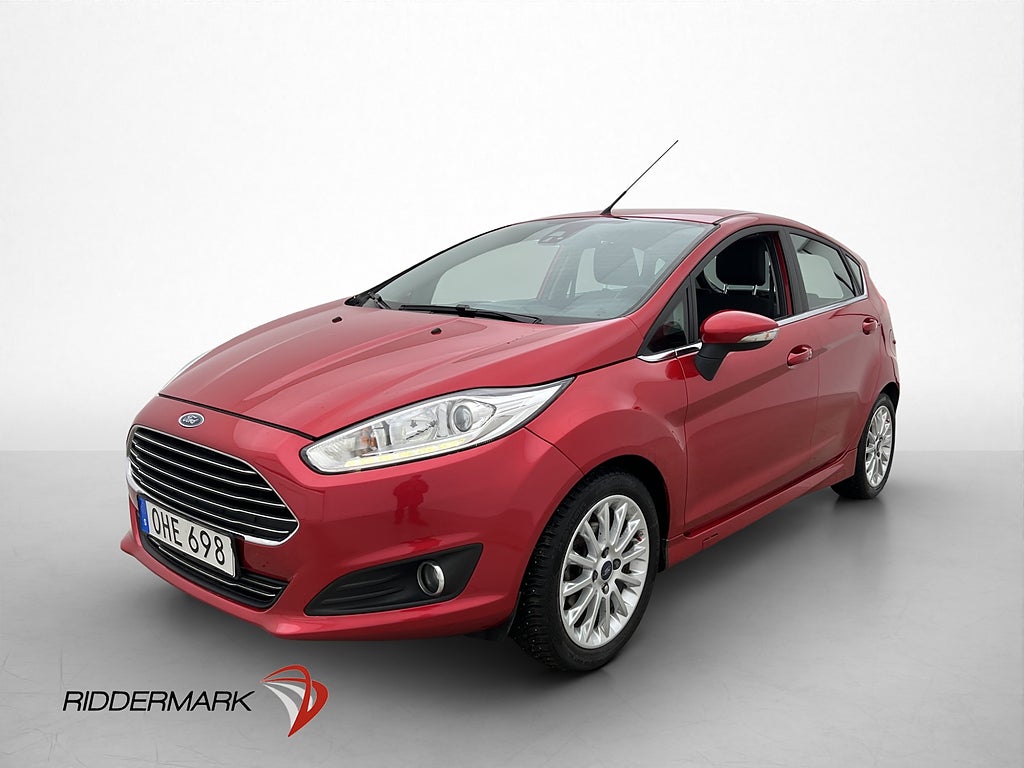 Ford Fiesta 1.0 EcoBoost 100hk Titanium Sensorer Bluetooth