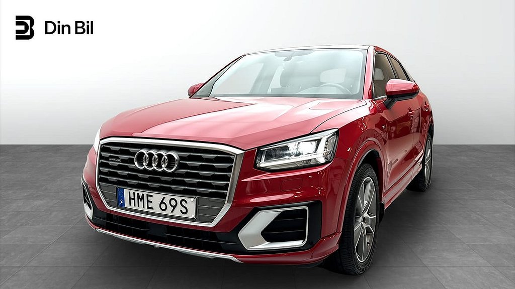 Audi Q2 40 TFSI quattro 190HK S-Line Drag Pano