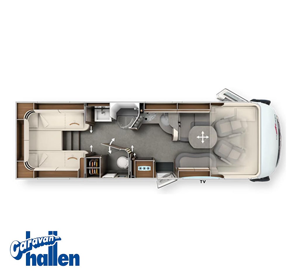 Carthago CHIC E-LINE I 55 XL (E&P Hydralben)