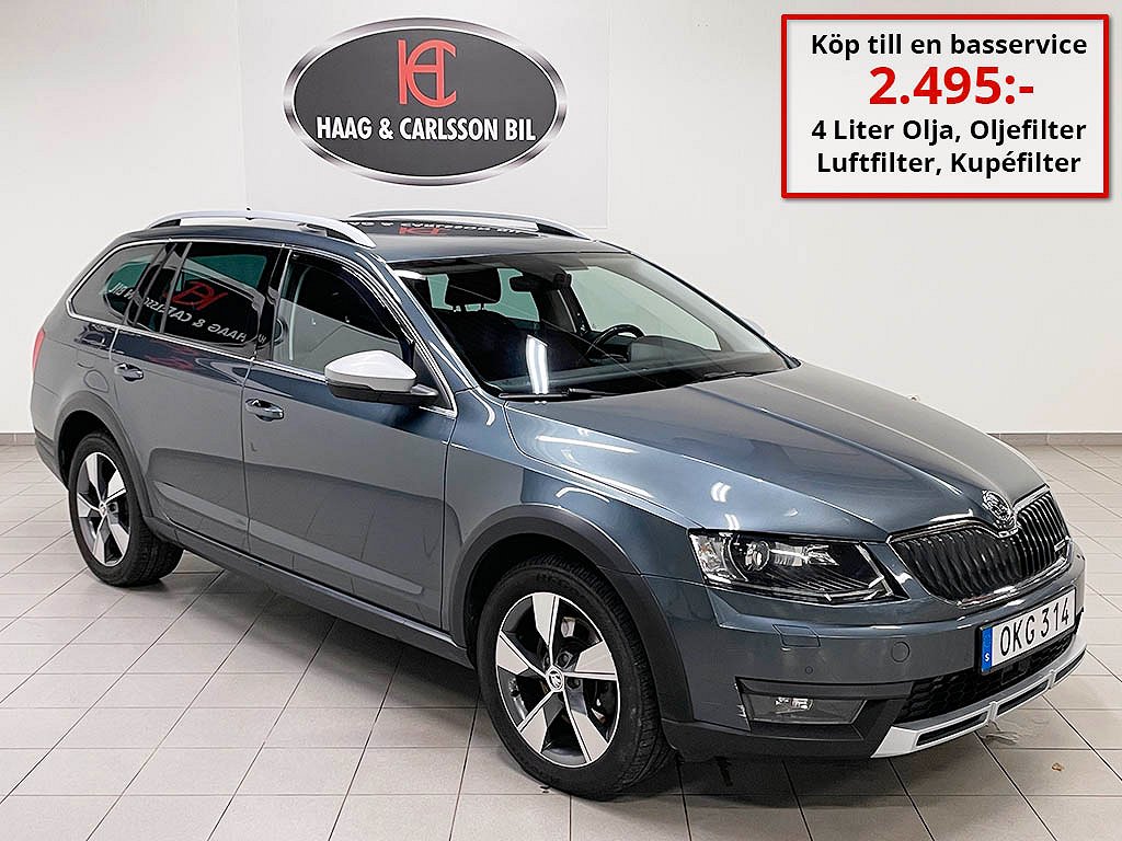 Skoda Octavia Scout 2.0 TDI 4WD DSG 184hk