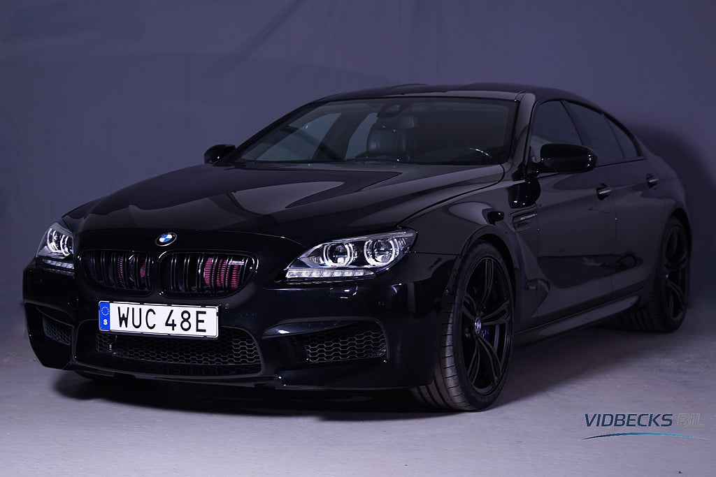 BMW M6 Gran Coupé KOLFIBER HUD H/K LÄDER SPORTAVGAS 560HK