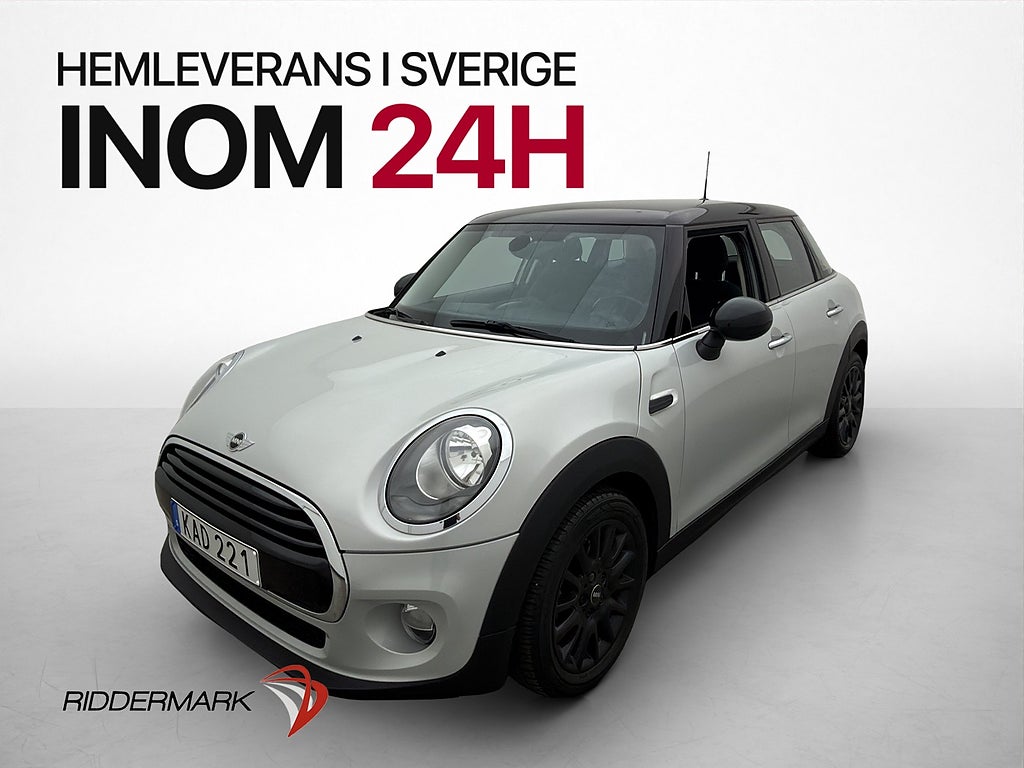 MINI Cooper 136hk Pepper Bluetooth Farthållare