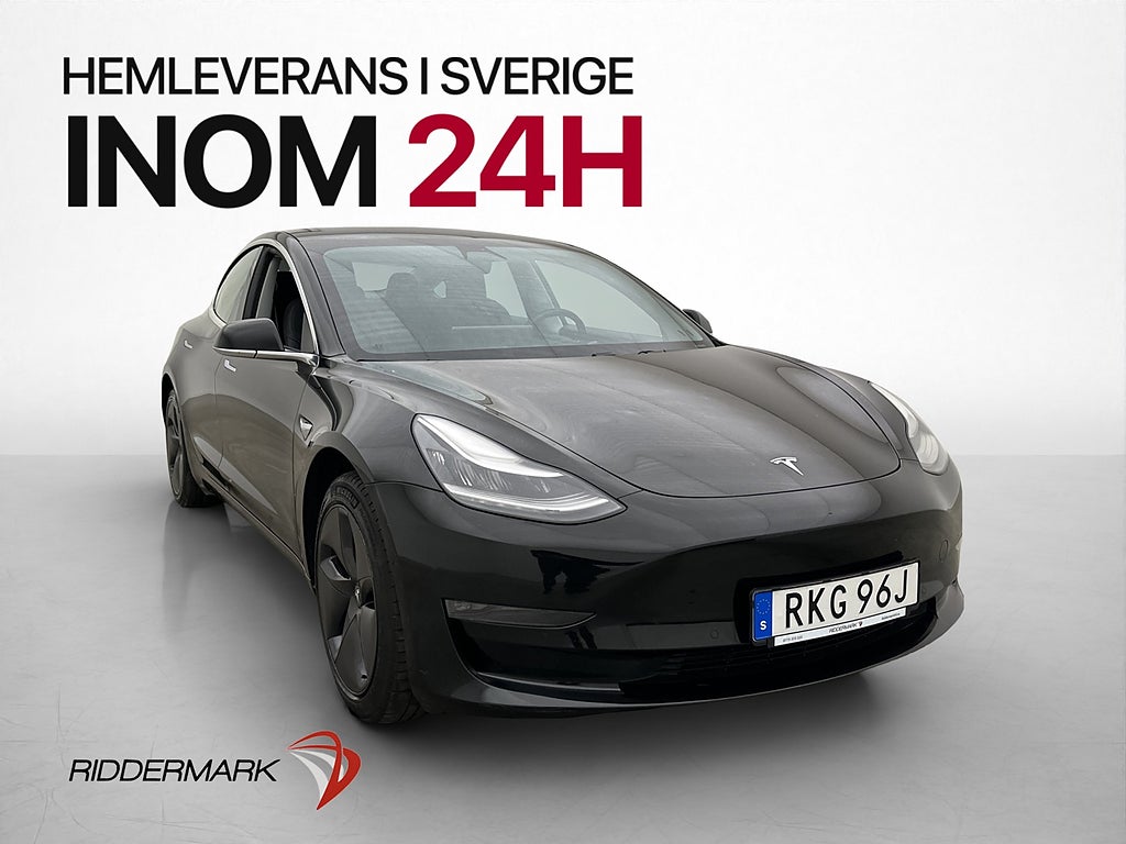 Tesla Model 3 Long Range AWD 440hk Pano Autopilot Navi