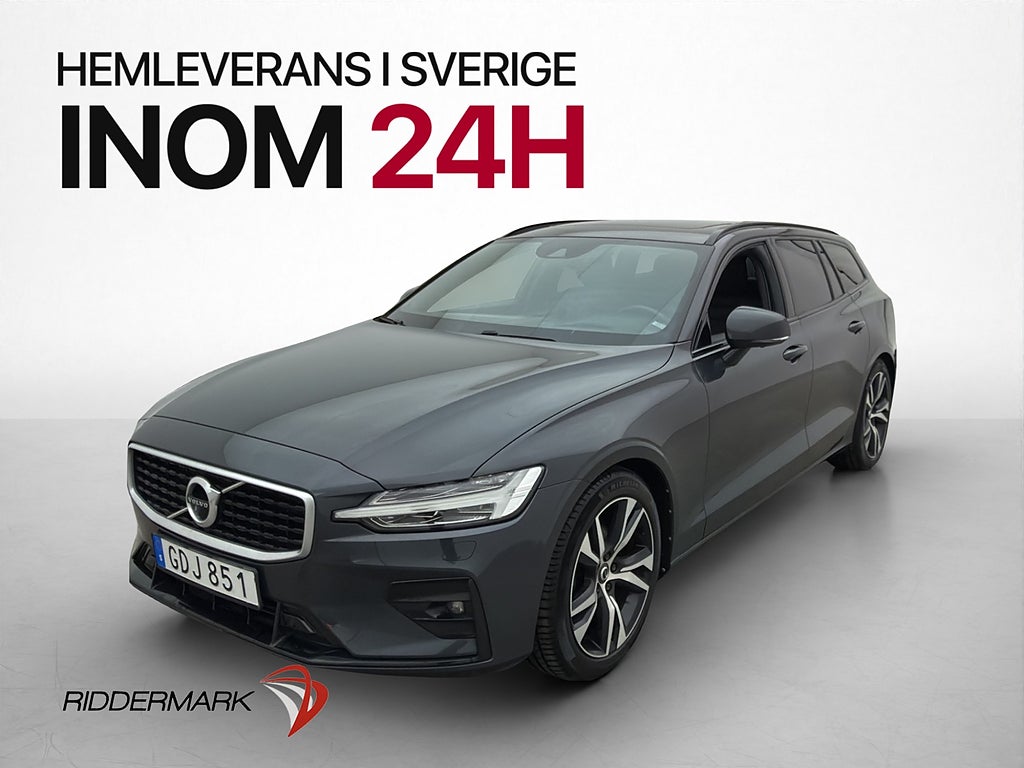 Volvo V60 D4 AWD R-Design VOC Panorama H/K 360 Dragkrok
