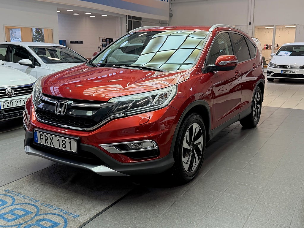 Honda CR-V 1.6 i-DTEC 4WD Executive Dragkrok/Navi/B-Kamera