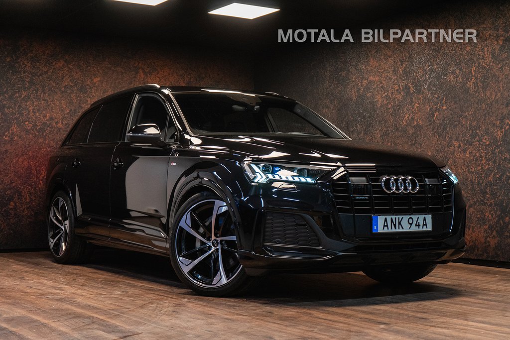 Audi Q7 50 TDI Q S Line | MOMS | Luft | Värm | Night vision