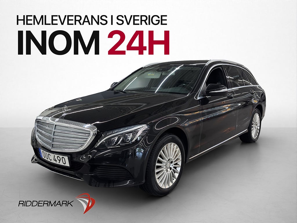 Mercedes-Benz C 250 T d 4M Exclusive M&K-Värm Drag Läder