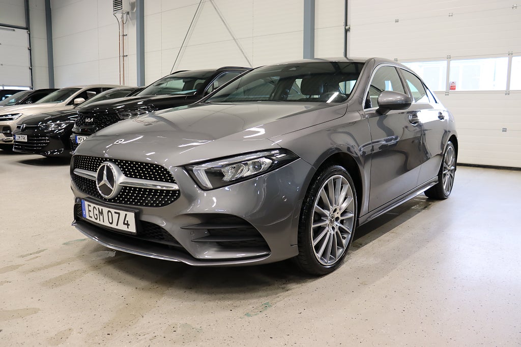 Mercedes-Benz A 250 e Sedan 8G-DCT AMG B-kam Drag 218hk 