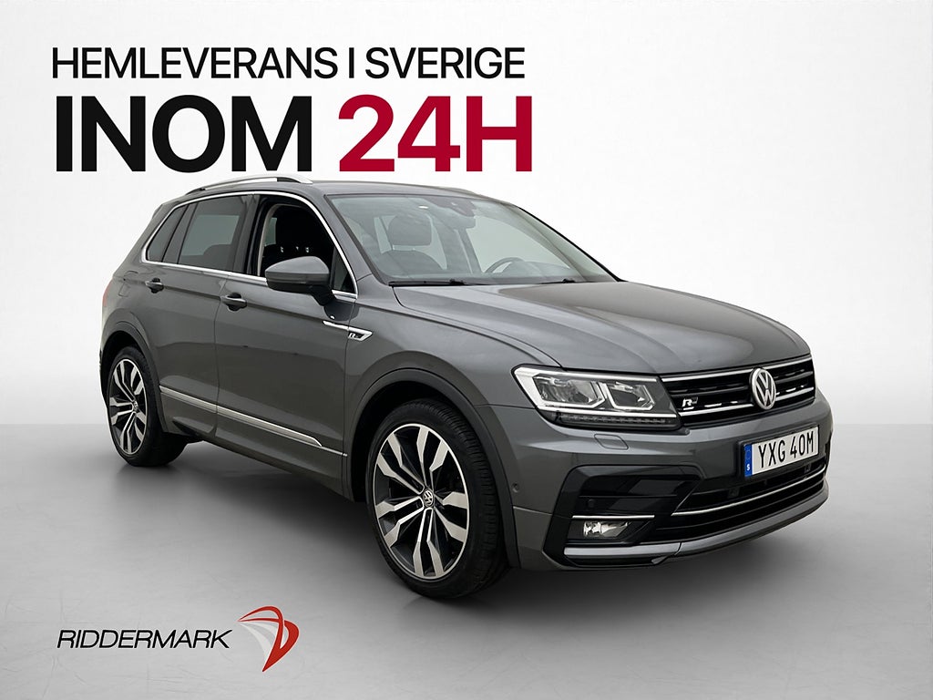 Volkswagen Tiguan 2.0 TSI 4M R-Line Cockpit Kamera Värm Drag