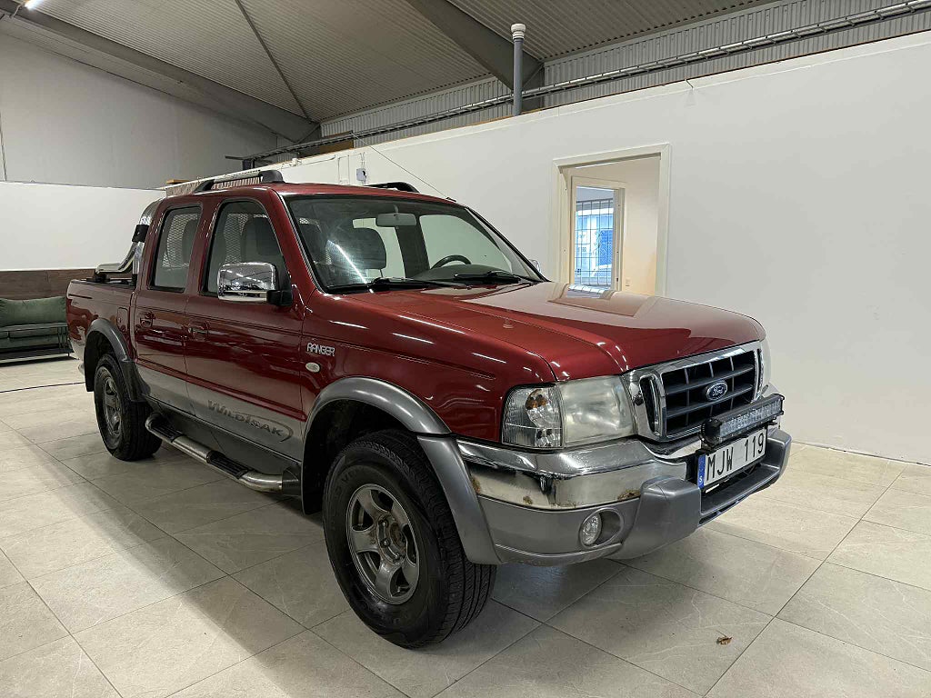 Ford ranger Dubbelhytt 2.5 4x4 XLT / AC / Skinn 