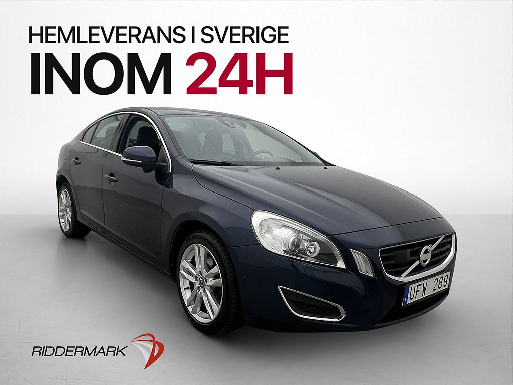 Volvo S60 D3 163hk Summum Värmare Navi Skinn