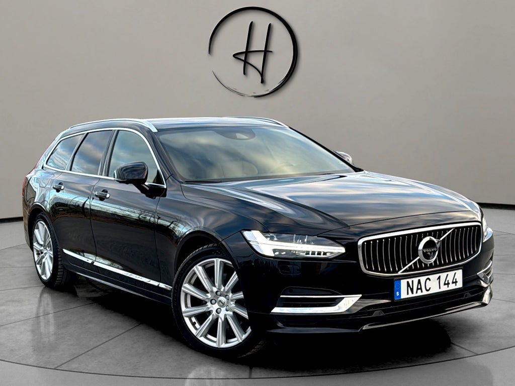 Volvo V90 T8 392hk Twin Engine AWD Inscription * Orrefors * Skinn