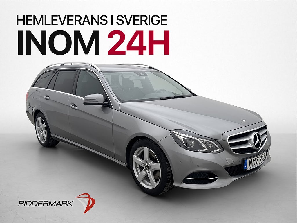 Mercedes-Benz E 220 T Sport Dragkrok Skinn Navi Sensorer