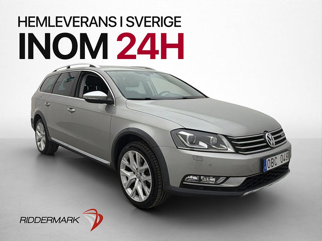 Volkswagen Passat Alltrack 2.0 TDI 4M 177hk Värm Kamera Drag
