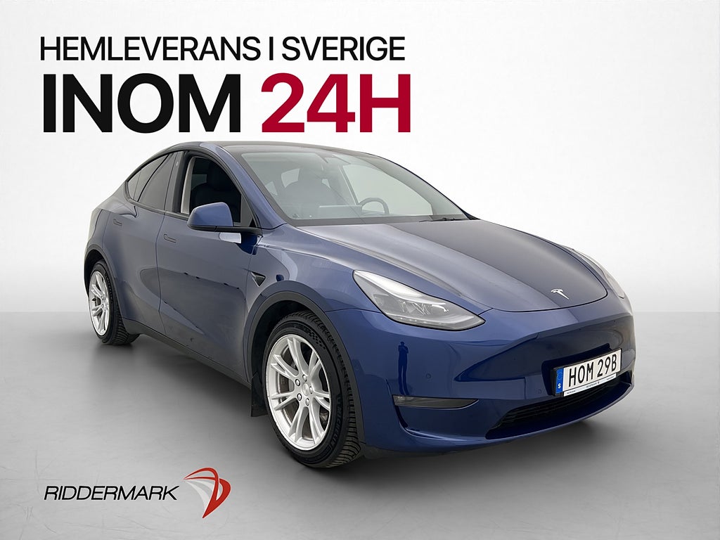 Tesla Model Y Long Range AWD 514hk Pano Drag Autopilot