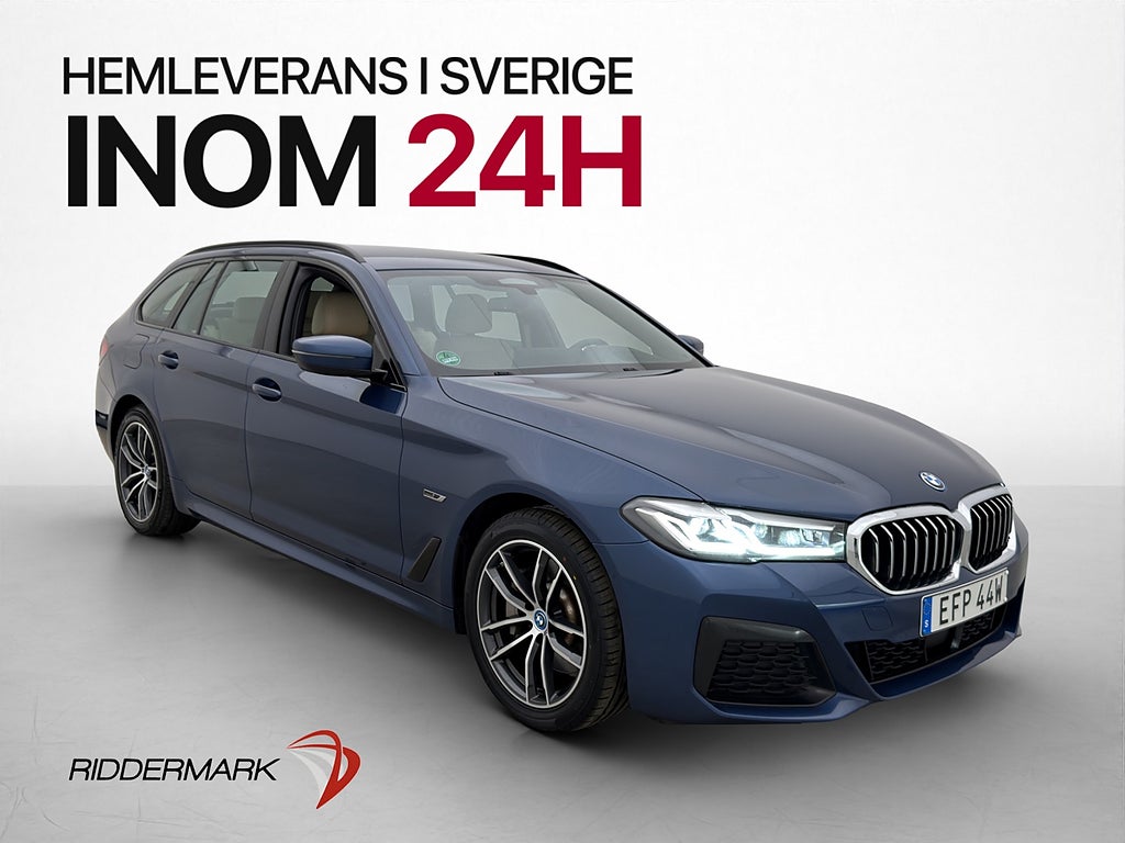 BMW 530e Touring M Sport Värmare Hifi Cockpit Skinn MOMS