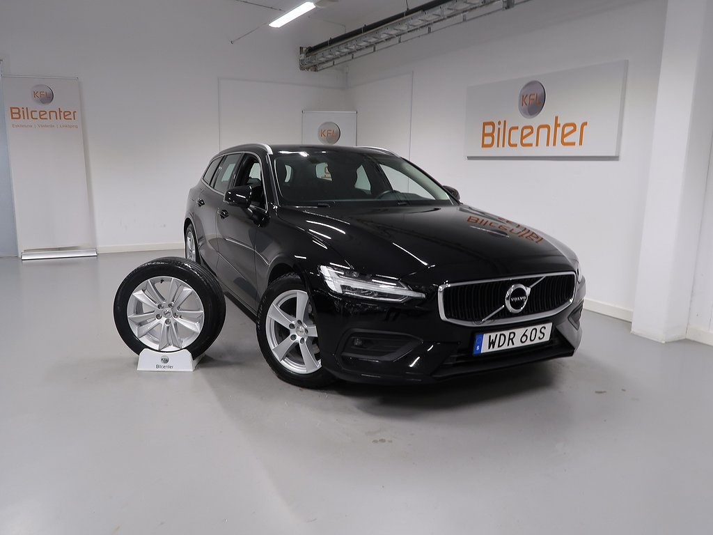 Volvo V60 B4 V-Däck ingår Kamera-Värmare-VoC-Keyless-Rattvärme-Elbaklucka