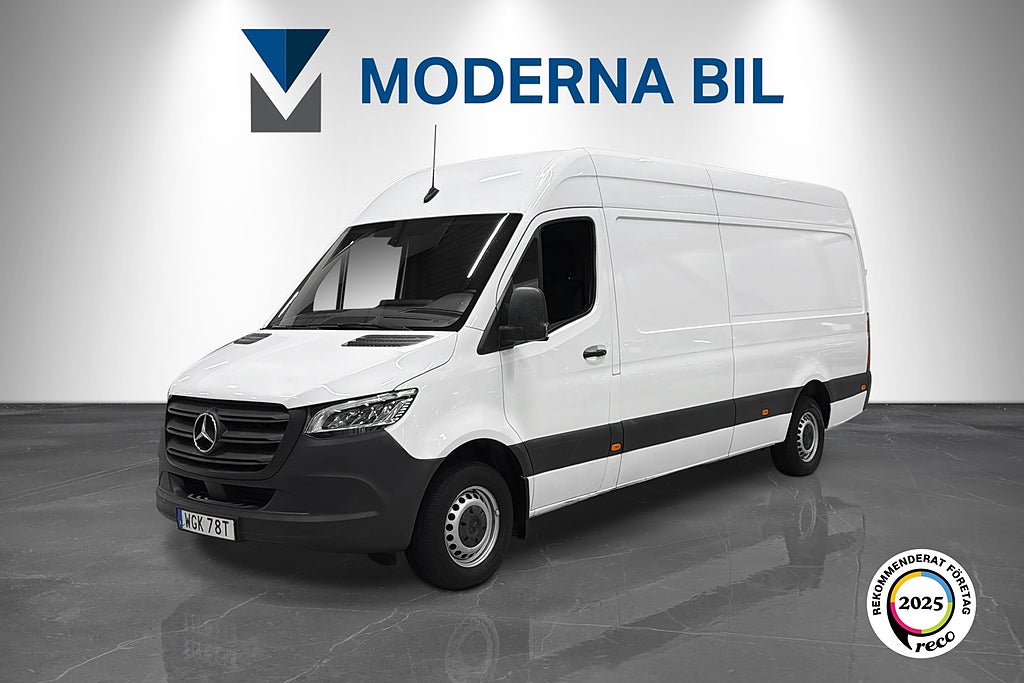 Mercedes-Benz Sprinter 316 316 CDI 163hk L3 Moms Nyserv+Nybes D-värm B-kamera Drag