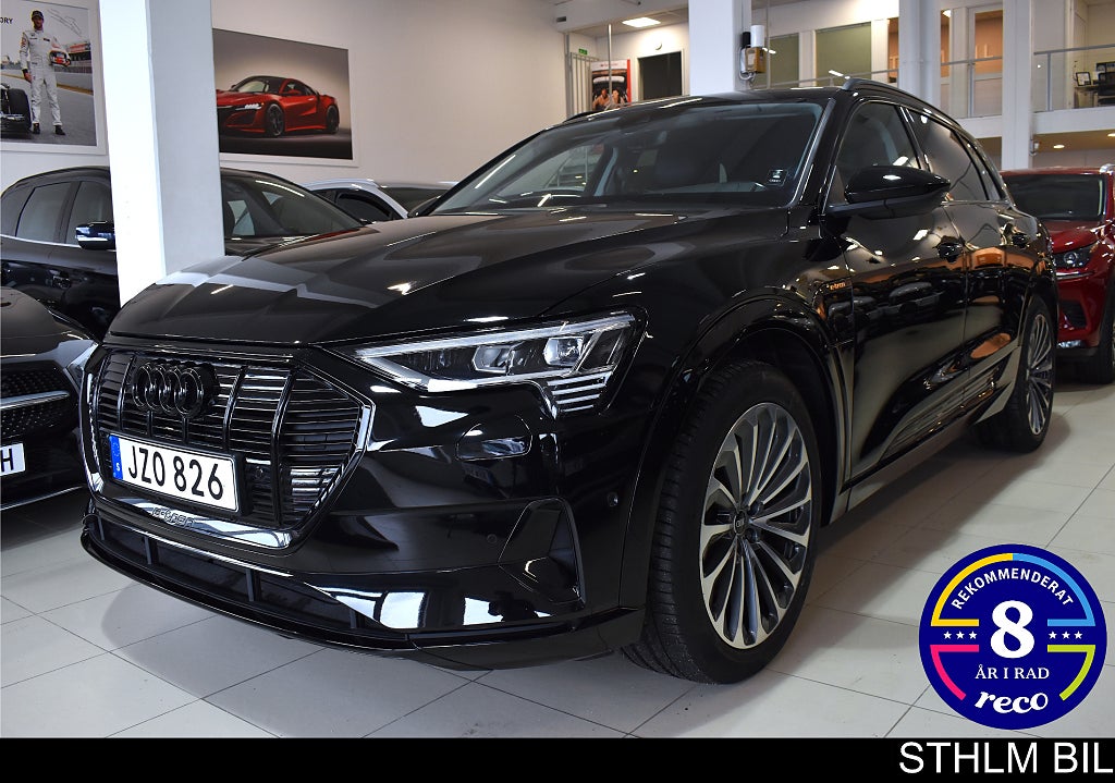 Audi e-tron 55 quattro 95 kWh 408 hk Proline Drag Navi LED Moms