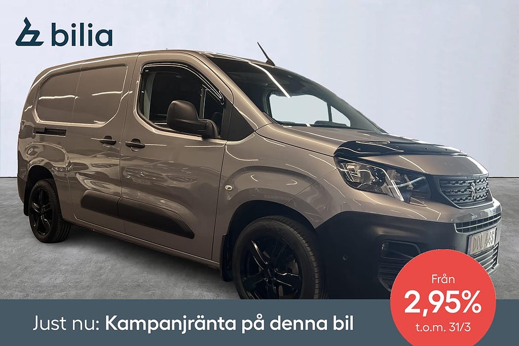 Peugeot Partner Partner 1.5 BlueHDi 130hk, Utökad Last. 2,95% ränta