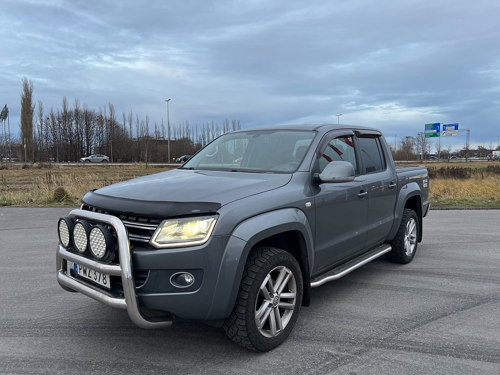 Volkswagen Amarok 2.0 BiTDI 4Motion Highline – Dragkrok, LED-Ramp, GPS