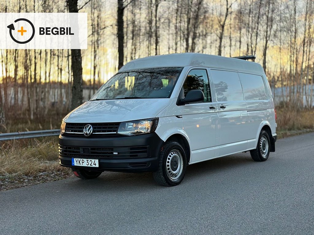 Volkswagen Transporter 2.0 TDI DSG 4-motion L2H2 I 2x sidodörr I Leasbar I Värmare I Dr