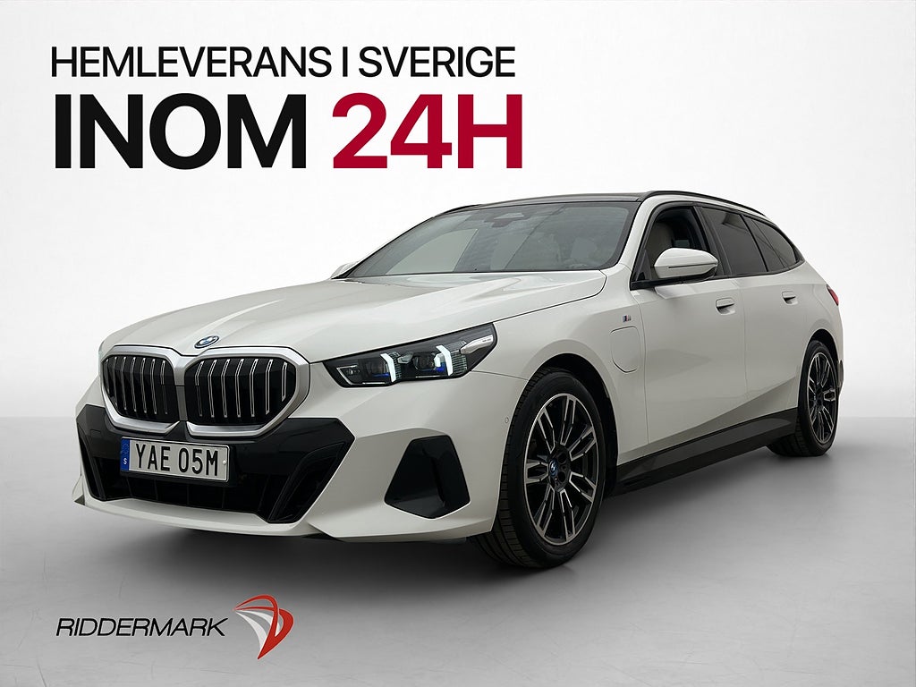 BMW 530e xDrive Touring M Sport Pano Läder Drag Adaptiv LED