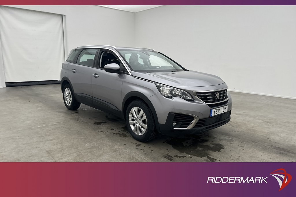 Peugeot 5008 PureTech 130hk Active 7-sits M&K-Värm Sensorer