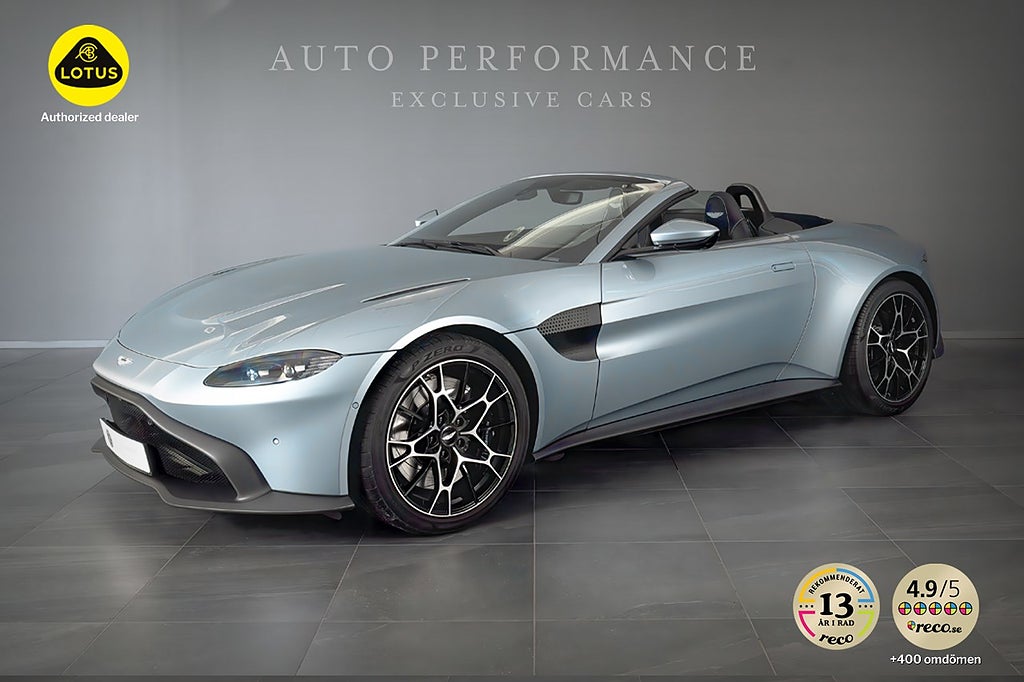 Aston Martin Vantage Roadster V8 510hk Black Pack / Hemleverans /